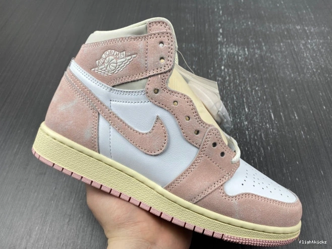 Air (Women's) High Jordan Pink Washed OG 1 Retro FD2596-600 1211